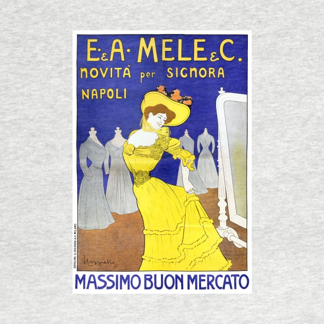 Vintage Advertising Poster E A Mele Italy by vintagetreasure